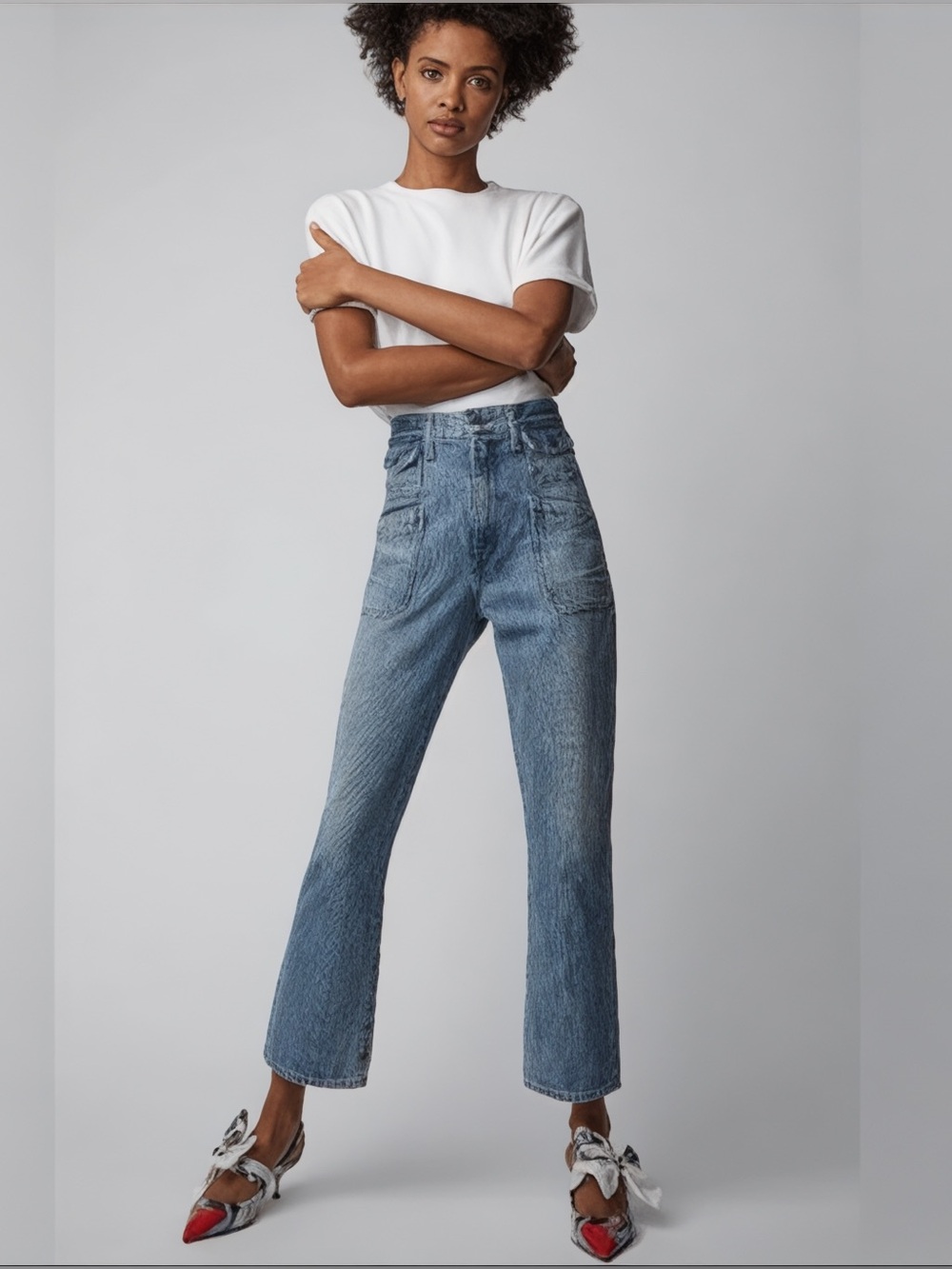 NWOT Citizens of Humanity Kamila Patch Pocket jeans 27